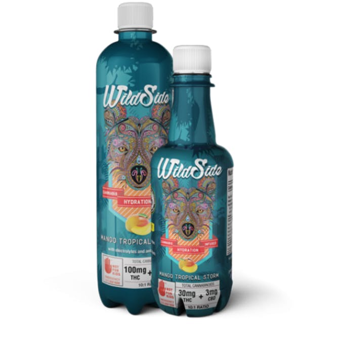 CBD Wild Side Mango Tropical Storm (Green Revolution) 17oz